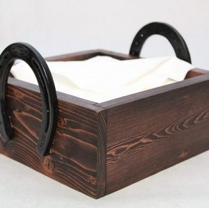 Handmade Rustic Western napkin holder